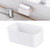 Wall Mounted Storage Box Hole Free Multifunctional Self Adhesive Wall Organizer for Kitchen Bathroom