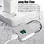 Fingerprint Padlock with USB Charging Ultra-Light Intelligent Safety Electronic Lock for Door, Drawer, Cabinet, Suitcase, Bike