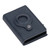 PU Leather Card Holder Anti Theft Swiping Anti Lost Card Case Wallet for IOS Locator Tracking Device Blue