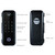 Smart Fingerprint Glass Door Lock 4 Ways to Unlock Intelligent Audio Navigation Remote Control Anti-peep Anti-decode Touchscreen High End for Left & Right