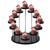 Round Jewelry Display Stand Multi Layer Ring Display Riser Stand Cake Dessert Rack Party Decorative Shelves 12 Layer Black