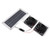 50W Solar Panel Fan Kit Solar Powered Panel with Dual Solar Exhaust Fan for Outside Greenhouse Shed Chicken Coop