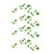 4Strips Artificial Roses Flower DIY Decorating Fake Flower for Wedding Garden Festival
