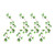 4Strips Artificial Roses Flower DIY Decorating Fake Flower for Wedding Garden Festival