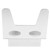 Wall Mounted Pot Lid Rack Cutting Board Pan Lid Organizer Holder Kitchen Utensil ToolSilver