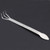 2 in 1 Stainless Steel Bonsai Gardening Tool Root Rake Spatula
