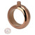 Stainless Steel Wine/Alcohol Jug Bracelet Wrist Hip Flask Funnel Gift for Dance Birthday Party Club BarBronze