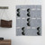 15 Pockets Household Felt Sunglasses Organizer Storage Bag Eyeglass Container Wall Hanging BagGrey