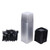 50Pcs Square Cake Packaging Box Food Grade PET Material Transparent Pastry Box for Packing CakesBlack