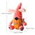 2Pcs Dog Gnomes Dog Paws Bone Doll Swedish Tomte Ornament Plush Puppy Tiered Tray Decoration Home Kitchen Farmhouse Drcor
