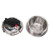 Mini Outdoor Pressure Cooker Three Layer Fast Heating Time Saving Stainless Steel Pressure Cooking Pot for Gas Induction Cooktop 1.2L