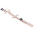 Pet Dog Collar Nylon Training Hunting Traction Collar with Steel Buckle Pet AccessoryKhaki