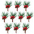 Christmas Pine Cone Artificial Mini Christmas Tree Pendant Christmas Supplies for DIY Wreath Design