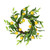 Handmade Spring and Summer Lemon Wreath Artificial Lemon Wreath Fake Wreath Home Wedding Decoration