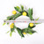Handmade Spring and Summer Lemon Wreath Artificial Lemon Wreath Fake Wreath Home Wedding Decoration