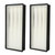 2PCS Air Purifier Filter High Efficiency Particulate Air Filter Screen Replacement for HPA050 HPA060 HPA150 HPA160