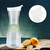 1600ml Acrylic Transparent Juice Bottle Water Jug Ice Cold Juice Jug with Lid for Bar Home Use
