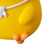 Kids Piggy Bank Cute Cartoon Money Coin Bank Anti Fall Vinyl Resin Money Bank for Boys Girls Yellow Duck