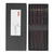 5 Pair Japanese Style Wooden Chopsticks Golden Printed Flowers Reusable Traditional Stylish Gift for Family Friends