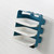Side Dish Stacking Storage Multilayer Food Sorting Tray Kitchen Multi Function Fruit Vegetable Preparation Plate Wall Mounted 3 Layers Blue