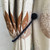 2Pcs Classical Round Ball Magnetic Curtain Tiebacks Curtain Buckle Tie Backs Holder AccessoriesBlack