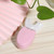 Household Ultrasonic Rechargeable Silicone U shaped Electric Toothbrush Teeth Whitening Brush(Pink )