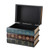 Book Shape Storage Box Antique Vintage Density Board Versatile Fake Book Decoration for Cafe Book Shelf Photo Props B