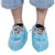 100pcs Non Woven Disposable Shoes Covers Breathable Dustproof Anti slip Shoe Covers(Light Blue )