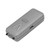 Wearable Air Purifier Multifunction Rechargeable Mini Portable Negative Ion Generator for Indoor Outdoor Metal Silver