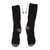 Electric Heated Socks Rechargeable Battery Heated Thermal Socks Outdoor Winter Cotton Warm Socks for Men Women Black and Dark Grey