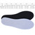 Dual Side Breathable Sponge Shoes Insole Sneaker Insert Cushion (43-44)