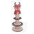 Wooden Christmas Money Holder Desktop Ornaments Multiple Holes Double Layer Cash Holders for Decorations Type E