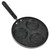 3 Round Holes Non Stick Coating Eggs Frying Pan Home Kitchen Cookware Breakfast Cooking Tool