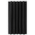 Black Wall Pattern Shower Bath Curtain Waterproof Bathroom Curtain   Hanging Hooks #1