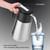 Portable 1200ml Large Capacity Car Truck Kettle Water Heater Bottle for Travel (24V)