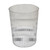 Transparent Trash Can Multipurpose Stylish Simple Round Shape Large Capacity Waste Basket for Bathroom Bedroom Kitchen Office