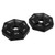 2Pcs 2 Times A Day Weekly Medicine Organizer Box 7 Day Medicine Organizer Small Container Holder Dispenser Black
