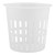 10pcs/Set Durable Safe Plastic Hydroponic Basket Cup for Garden Balcony Planting(White)