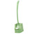Toilet Brush Highly Efficient Wall Mounted Long Handle Ergonomic Toilet Bowl Brush Holder Set for Bathroom Green