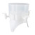 Beverage Dispenser Rotatable Large Capacity Detachable 4 Grids Cold Kettle Plastic Drink Dispenser for Refrigerator
