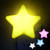 LED Sensor Control Night Light Mini Star Shape LED Night Light