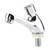 Public Ktchen Bathroom Chrome Plated Self Closing Water Saving Time Delay Basin Sink Tap Faucet