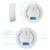 3 Packs Carbon Monoxide Detectors Battery Operated CO Alarm Detector Monitor with LCD Digital Display for House Kitchen Restaurant Hotel Office - Batteries NOT Included