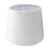 Small Lamp Shade Fabric Lampshade for Table Floor Light E27 E14 Dual Use Hand Crafted Conical Lamp Shade White