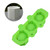 Ice Cube Trays Silicone Mold Containers for Cocktail Whiskey Chocolate 3 Cavities(Green)