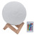 Moon Lamp 16 Colors 3D Printing LED Moon Music Speaker Night Light with Stand for Girls Festivals Table Decorations