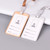 Vertical Style Aluminum Alloy ID Name Card Case Business Work Card Badge Holder with Lanyard