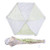 Foldable Food Dish Cover Anti Fly Food Umbrella Tent Dustproof Mosquito Tool for Outdoor PicnicsGreen