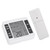 Refrigerator Thermometer Wireless Indoor LCD Digital Freezer Alarm Thermometerwith 1 Transmitter