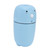 Air Humidifier Mini Cute 300ml 2 Modes USB Rechargeable Electric Cool Mist Purifier with USB Cable for Car Home OfficeBlue